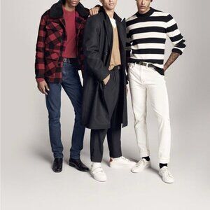 Ami Paris x GAP x GQ collab white red Velcro trendy stylish sneakers 11